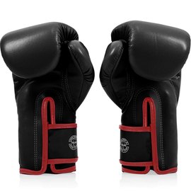 Боксерські рукавички Fairtex BGV14 Black 10 ун (BGV14_10oz_Black), Вага: 10 унцій, Колір: Чорний, зображення 3
