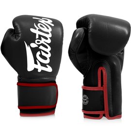 Боксерські рукавички Fairtex BGV14 Black 12 ун (BGV14_12oz_Black), Вага: 12 унцій, Колір: Чорний