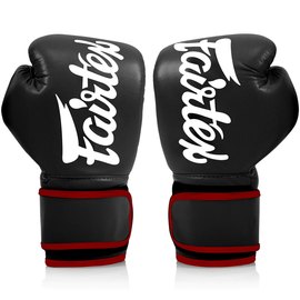 Боксерські рукавички Fairtex BGV14 Black 14 ун (BGV14_14oz_Black), Вага: 14 унцій, Колір: Чорний, зображення 2