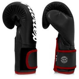 Боксерські рукавички Fairtex BGV14 Black 14 ун (BGV14_14oz_Black), Вага: 14 унцій, Колір: Чорний, зображення 4