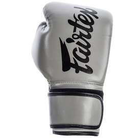 Боксерські рукавички Fairtex BGV14 Grey 14 ун (BGV14_14oz_Grey), Вага: 14 унцій, Колір: Сірий, зображення 3