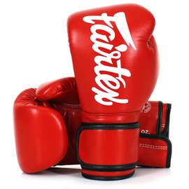 Боксерские перчатки Fairtex BGV14 Red 16 ун (BGV14_16oz_Red), Вес: 16 унций, Цвет: Красный, изображение 5