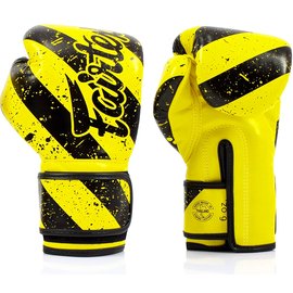 Боксерські рукавички Fairtex BGV14Y Yellow/Black 12 ун (BGV14Y_12oz_Yellow/Black), Вага: 12 унцій