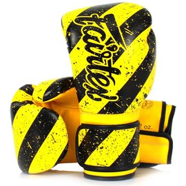 Боксерские перчатки Fairtex BGV14Y Yellow/Black 14 ун (BGV14Y_14oz_Yellow/Black), Вес: 14 унций, изображение 6