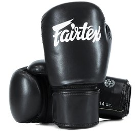 Боксерские перчатки Fairtex BGV27 Black 16 ун (BGV27_16oz_Black), Вес: 16 унций, Цвет: Чёрный, изображение 5