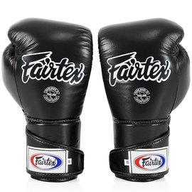 Боксерские перчатки Fairtex BGV6 Black 10 ун (BGV6_10oz_Black), Вес: 10 унций, изображение 2