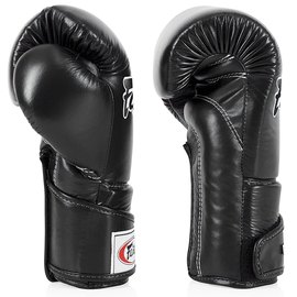Боксерские перчатки Fairtex BGV6 Black 10 ун (BGV6_10oz_Black), Вес: 10 унций, изображение 4
