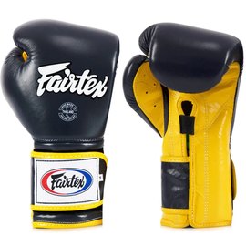 Боксерські рукавички Fairtex BGV9 Mexican Blue/Yellow 18 ун (BGV9_Mexican_18oz_Blue/Y), Вага: 18 унцій
