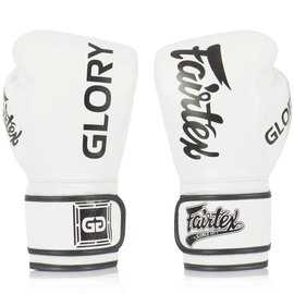 Боксерські рукавички Fairtex BGVG1 White 10 ун (BGVG1_10oz_White), Вага: 10 унцій, Колір: Білий