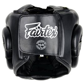 Боксерский шлем Fairtex HG13 Black/Red L (HG13_L_Black/Red), Размер: L, изображение 5