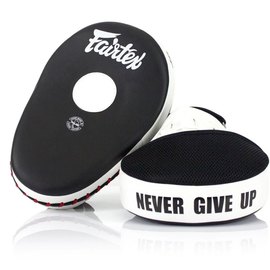Лапы боксерские Fairtex FMV13 Black/White (FMV13_Black/White), изображение 4
