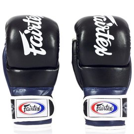 Перчатки для ММА Fairtex FGV18 Black/Blue L (FGV18_L_Black/Blue), Размер: L, изображение 2