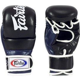 Перчатки для ММА Fairtex FGV18 Black/Blue M (FGV18_M_Black/Blue), Размер: M