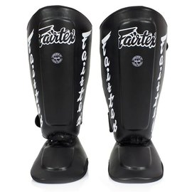 Защита голени и стопы Fairtex SP7 Shin Pads Black L (SP7_L_Black), Размер: L