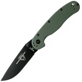 EDC нож Ontario Knife RAT II D2 BB OD Green (ON8830OD)