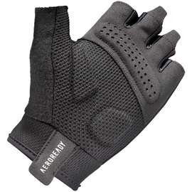 Рукавички для залу Adidas Essential Training Gloves білі M (ADGB-15002WH), Розмір: M, Колір: Чорний/Білий, зображення 2