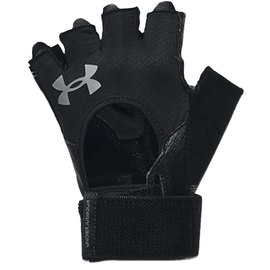 Рукавички для залу UA M's Weightlifting Gloves чорні MD (1369830-001), Розмір: MD, зображення 3