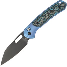 EDC ніж CJRB Perfect Pyrite Project-The Aficionado BB Titanium Blue (J1925AT4-BFCG), Колір: Синій