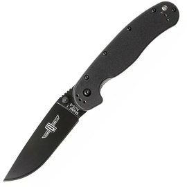 EDC нож Ontario Knife RAT I AUS-8 BB Black (ON8846)