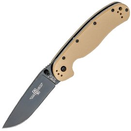 EDC нож Ontario Knife RAT I AUS-8 BB Desert Tan (ON8846DT)