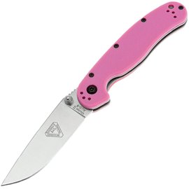 EDC нож Ontario Knife RAT II AUS-8 Pink (ON8862)