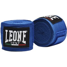 Бинты боксерские Leone Blue 4,5 м (AB705_Blue_450), Цвет: Синий, Длина бинта: 4.5 м