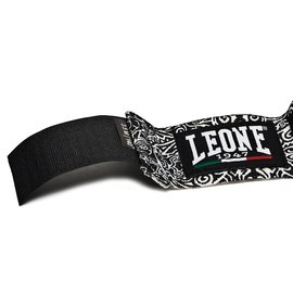 Бинты боксерские Leone Maori 3,5 м (AB705_Maori_350), Цвет: Чёрный/Белый, Длина бинта: 3.5 м, изображение 4