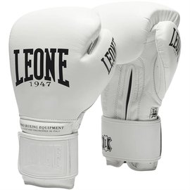 Боксерские перчатки Leone Greatest White 12 ун. (GN111_White_12oz), Вес: 12 унций, Цвет: Белый
