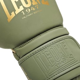 Боксерские перчатки Leone Mono Military 16 ун. (GN059G_Green_16oz), Вес: 16 унций, Цвет: Зелёный, изображение 5