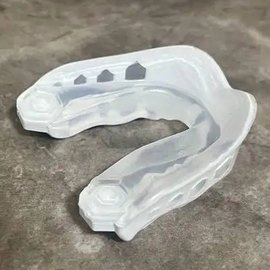 Капа для бокса Shock Doctor Gel Max (возраст 11+) White (art. 61950-TC-AD), Цвет: Белый, изображение 6