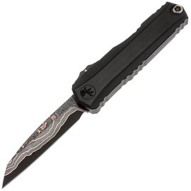 Автоматичний викидний ніж Microtech Cypher II Coppermai Damascus Hefted Alloy Hard Cut Bronzed (1241-16MS2)