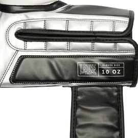 Боксерские перчатки Leone GN208 Iconic Black 16 ун. (GN208_Black_16oz), Вес: 16 унций, Цвет: Чёрный, изображение 5