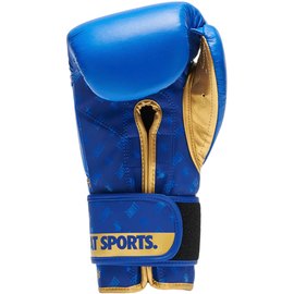 Боксерские перчатки Leone GN220 DNA Blue 16 ун. (GN220_Blue_16oz), Вес: 16 унций, Цвет: Синий, изображение 3