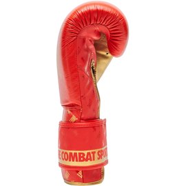 Боксерские перчатки Leone GN220 DNA Red 12 ун. (GN220_Red_12oz), Вес: 12 унций, Цвет: Красный, изображение 4