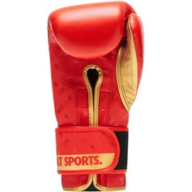 Боксерские перчатки Leone GN220 DNA Red 16 ун. (GN220_Red_16oz), Вес: 16 унций, Цвет: Красный, изображение 3