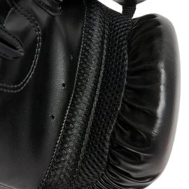 Боксерские перчатки Leone GN383 Thunder Black 8 ун. (GN383_Black_8oz), Вес: 8 унций, Цвет: Чёрный, изображение 5