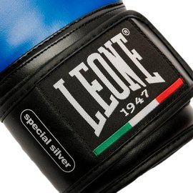 Боксерские перчатки Leone GN383 Thunder Blue 8 ун. (GN383_Blue_8oz), Вес: 8 унций, Цвет: Синий, изображение 5