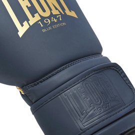 Боксерские перчатки Leone Mono Blue 16 ун. (GN059B_Blue_16oz), Вес: 16 унций, Цвет: Синий, изображение 5