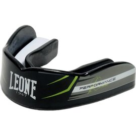 Капа для бокса Leone PD5122 (возраст 11+) Revo Fluo Black (PD522F_Black_U)