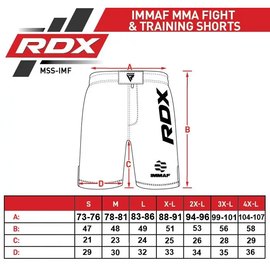 Шорты для ММА RDX Shorts IMMAF черный/синий XL (MSS-IMF-1U-XL), Размер: XL, Цвет: Синий, изображение 6