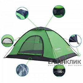 Палатка KingCamp MODENA 3 Green KT3037