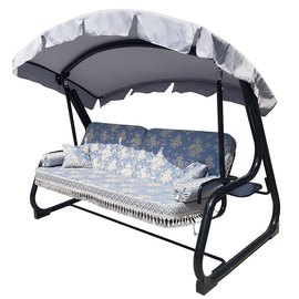 Садовая качель Spring-Swing Barokko Blue-Silver