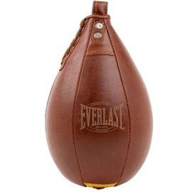 Боксерская груша Everlast 1910 Speed Bag коричневый 15x23 см (P00002699)