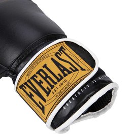 Боксерские перчатки Everlast 1910 Classic Training Gloves черный 16 унц (P00001713), Вес: 16 унций, Цвет: Чёрный, изображение 4
