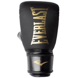 Боксерські рукавички Everlast Cardio Elite Bag Gloves чорний/золотий S/M (P00003319), Розмір: S/M, зображення 4
