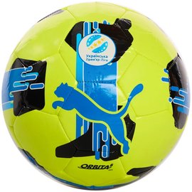 Мяч футбольный Puma Orbita UPL MS желтый/синий size 5 (084593-02), изображение 2