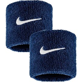 Напульсники Nike Swoosh Classic Wristbands 2 PK синий One Size (N.101.2405.463.OS)