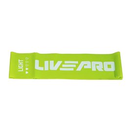 Еспандер-петля LivePro Fitness Band Light Зелений 4.5 кг (LP8415-L), Навантаження: 4.5 кг