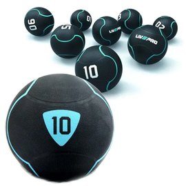 Медбол LivePro Solid Medicine Ball Чорний 10 кг (LP8110-10), Вага: 10 кг, зображення 2