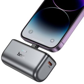 Повербанк HOCO Ingenious PD Q31 Lightning 5000 mAh 20W Black (6942007636506), изображение 3
